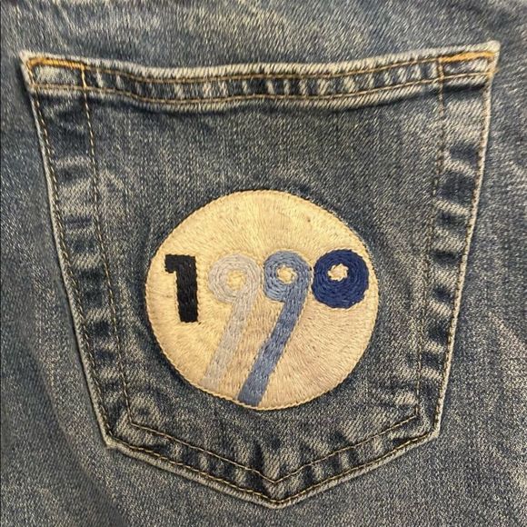 lucky brand•”1990” hi rise bridgette skinny style pocket patch denim jea… - Picture 4 of 13